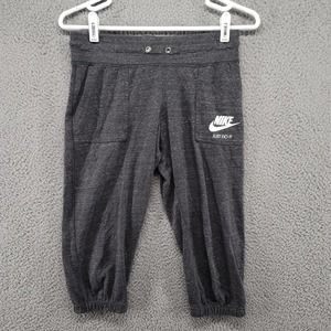 Nike Pants Youth Large Gray Joggers Sweatpants Running Swoosh Logo Just‎ Do It